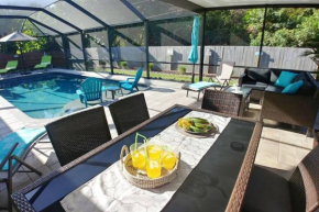 Villa Happy Gator - heated Pool - minutes to beaches - FREE Wifi - Lounge Area